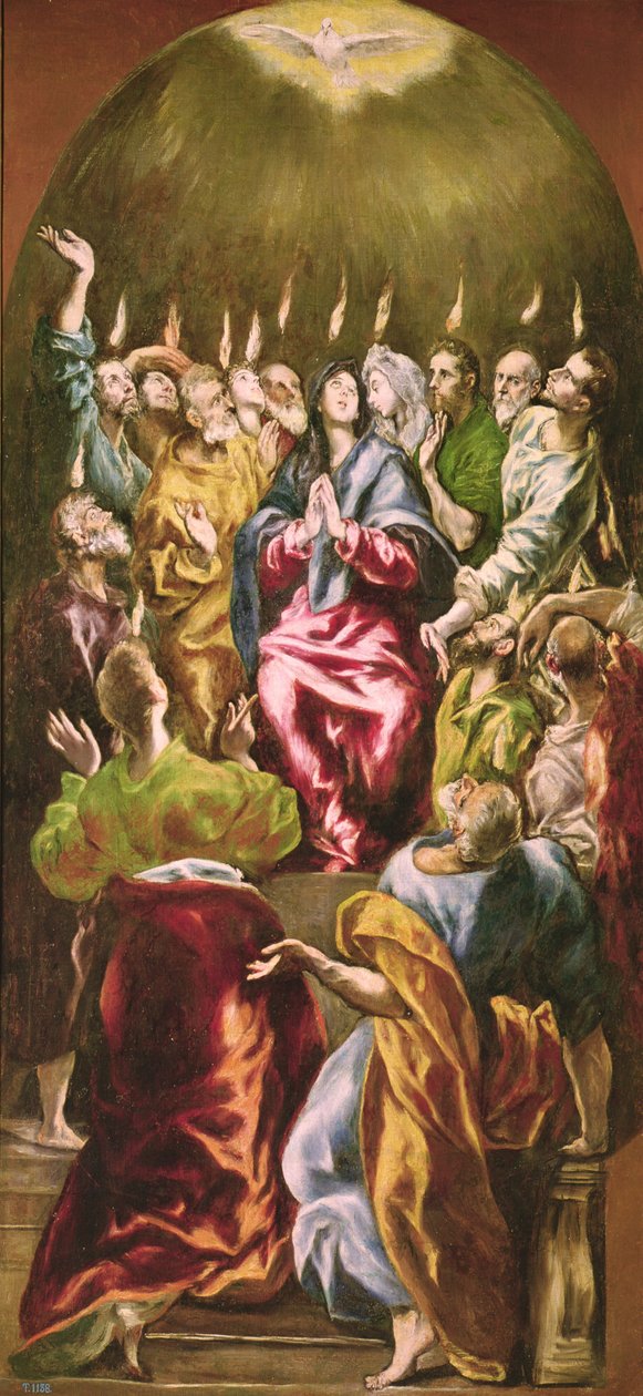 Pünkösd, 1604-14 alkotó: El Greco
