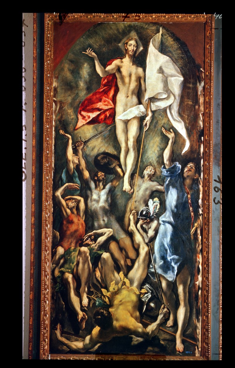 A feltámadás, 1584-94 alkotó: El Greco