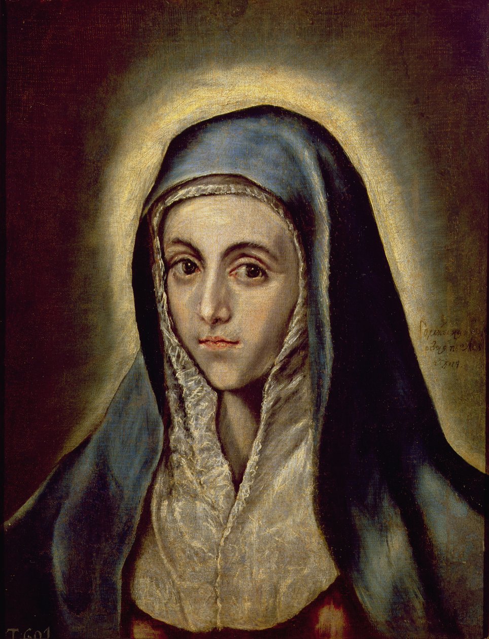 Szűz Mária, 1594-1604 körül alkotó: El Greco