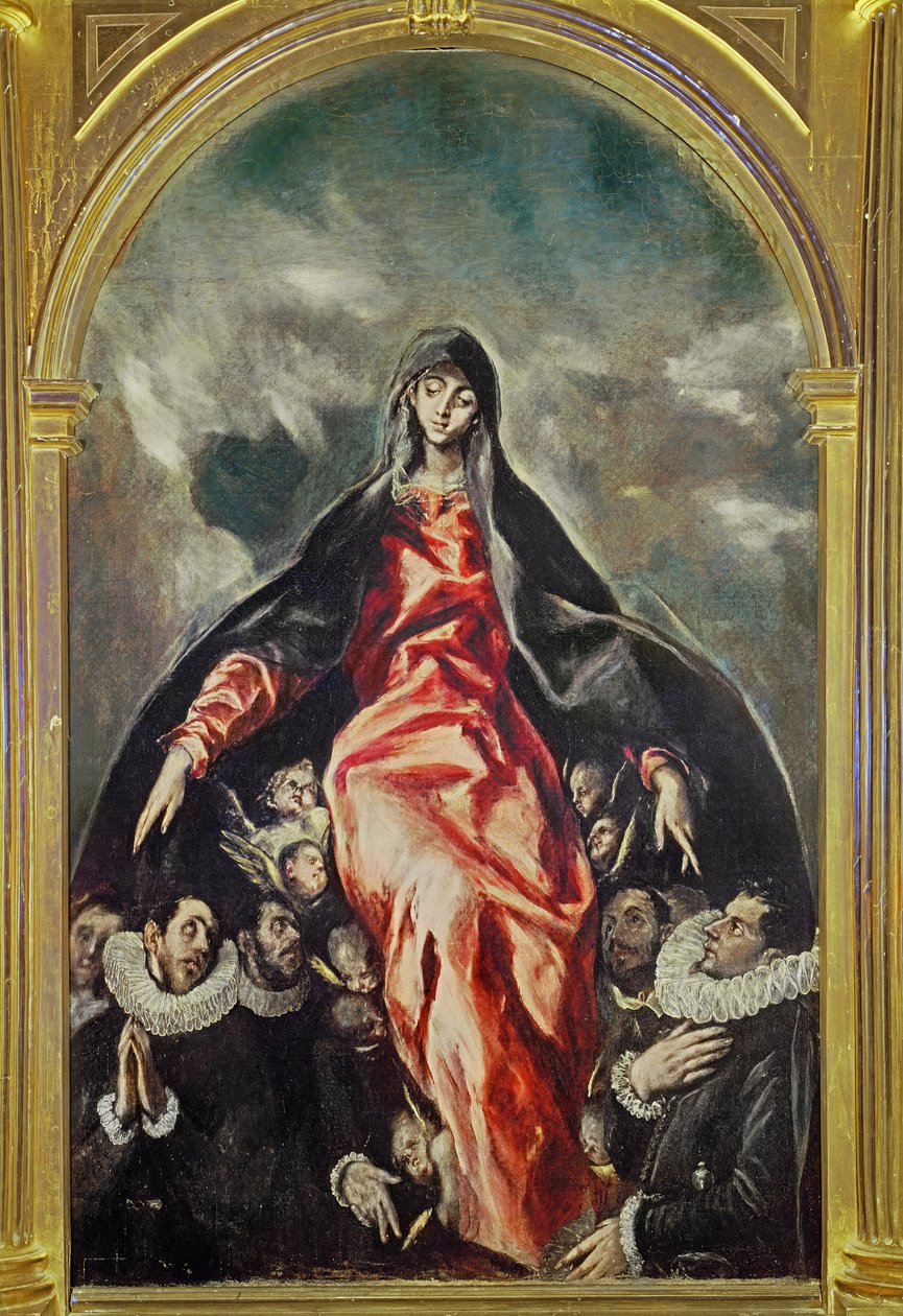 A Szeretet Szűza, 1603-05 alkotó: El Greco