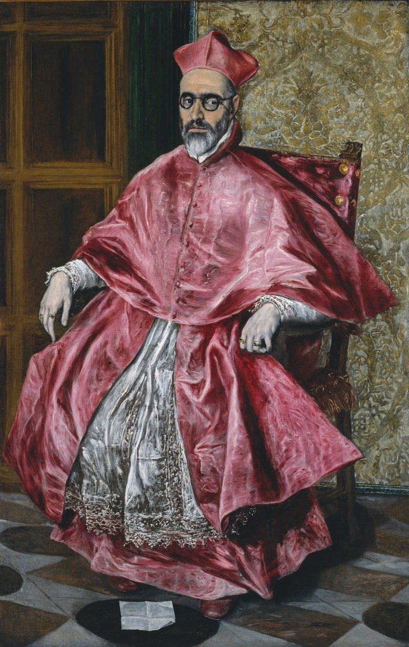 A Cardinal, 1601 körül (olaj, vászon) alkotó: El Greco