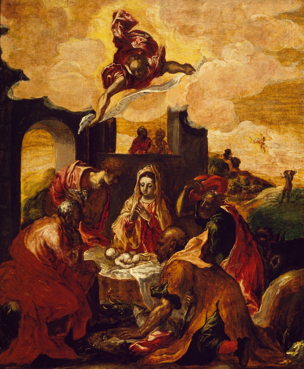 Pásztorok imádása alkotó: El (1541 1614) Greco