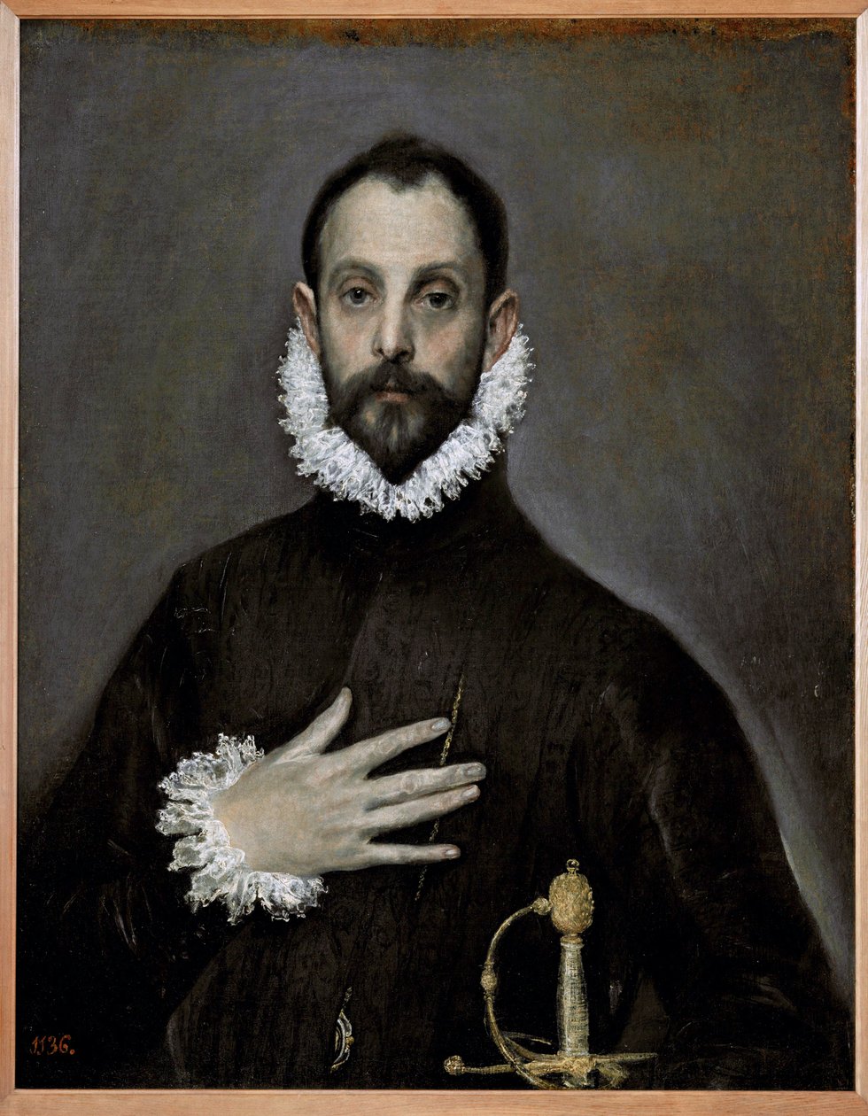 Don Juan de Silva portréja, 1577-84 körül (olaj, vászon) alkotó: El (1541-1614) Greco