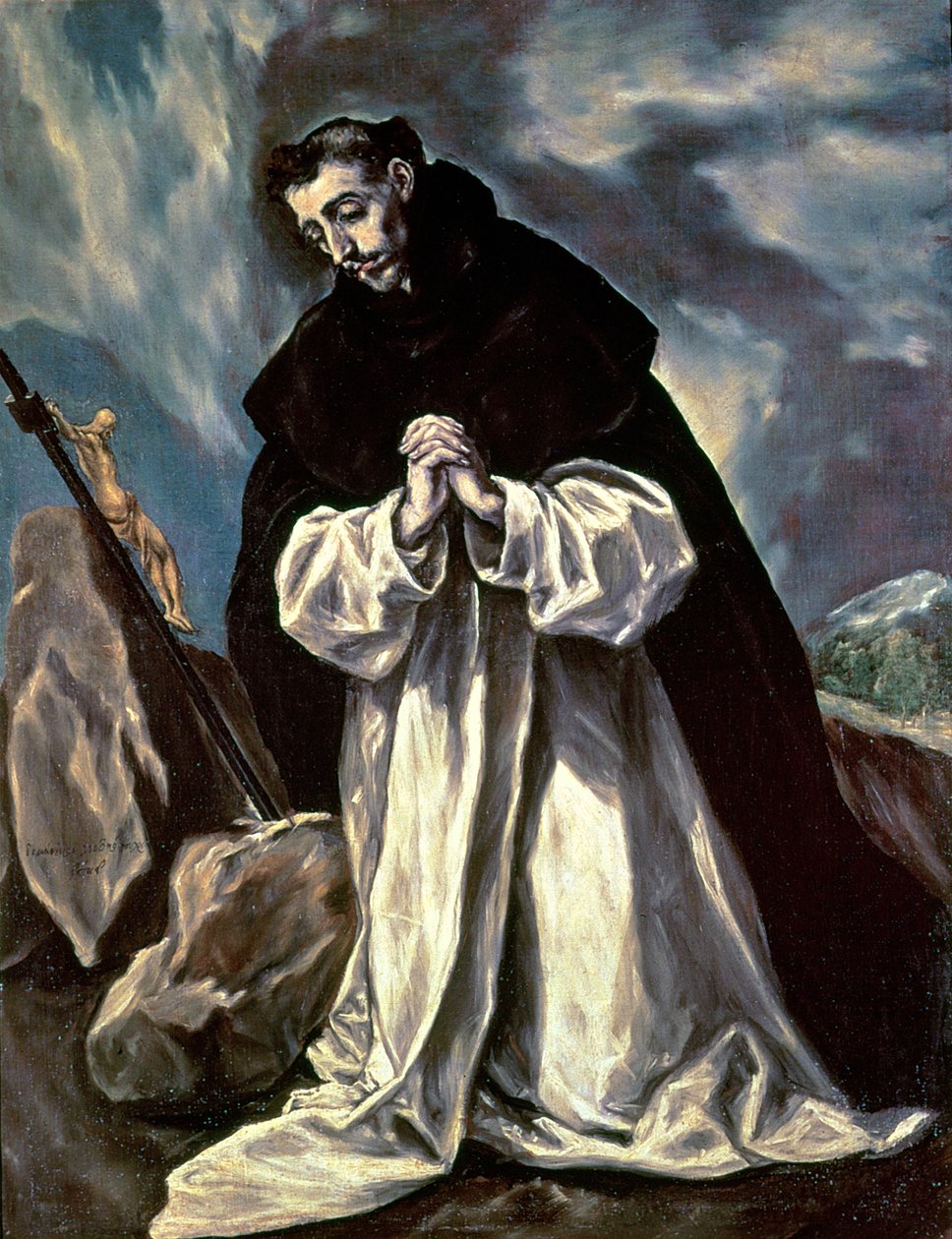 Szent Domonkos alkotó: El Greco