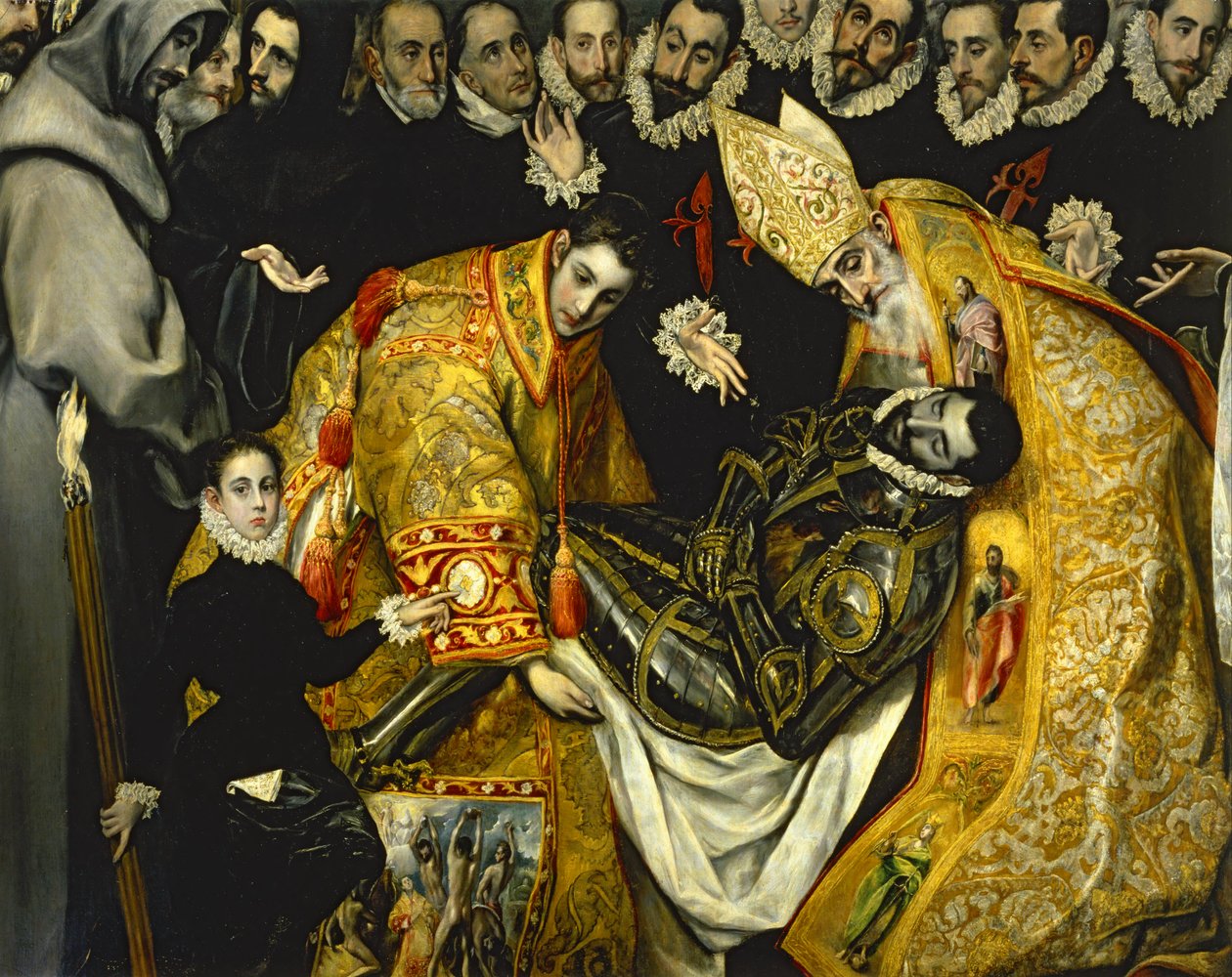 Orgaz grófjának temetése alkotó: El (1541-1614) Greco
