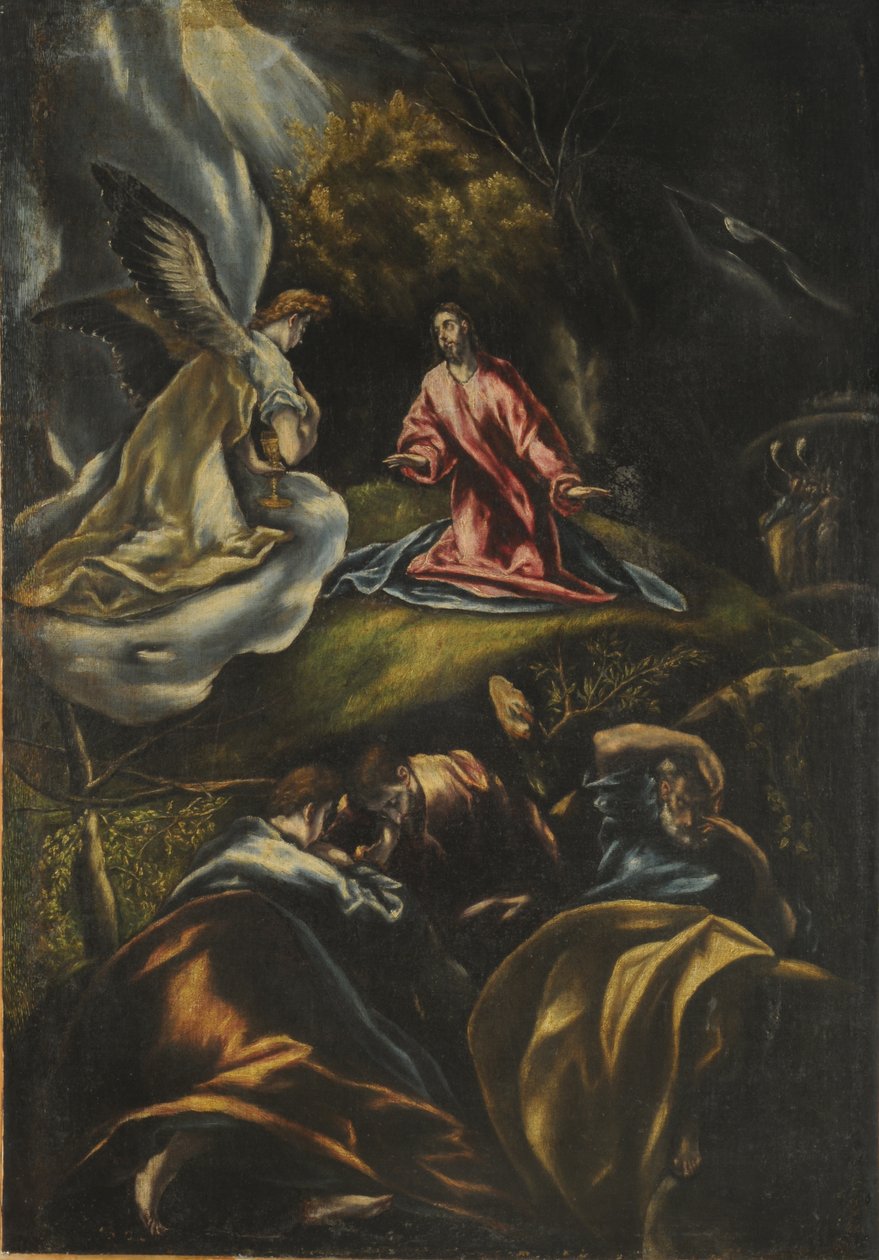 Jézus az Olajfák kertjében alkotó: El (1541 1614) Greco