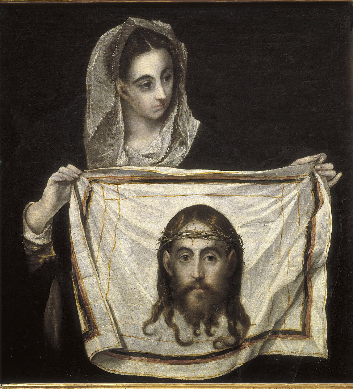 Szent Veronika és a fátyol alkotó: El Greco