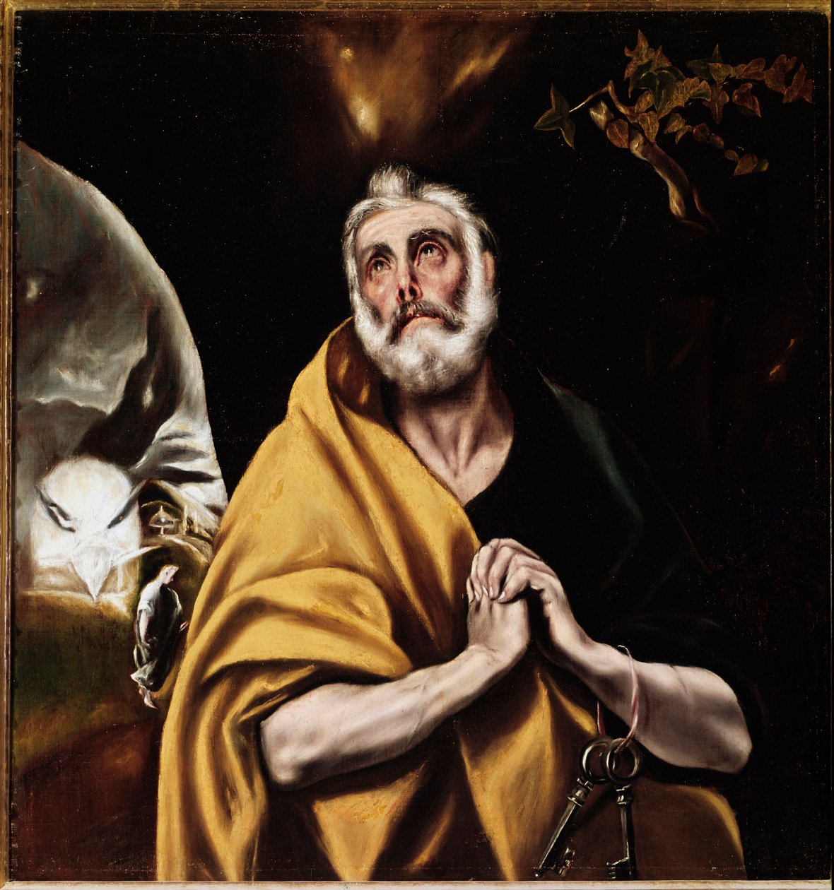 Szent Péter könnyei (olaj, vászon, 1594-1604 körül) alkotó: El Greco