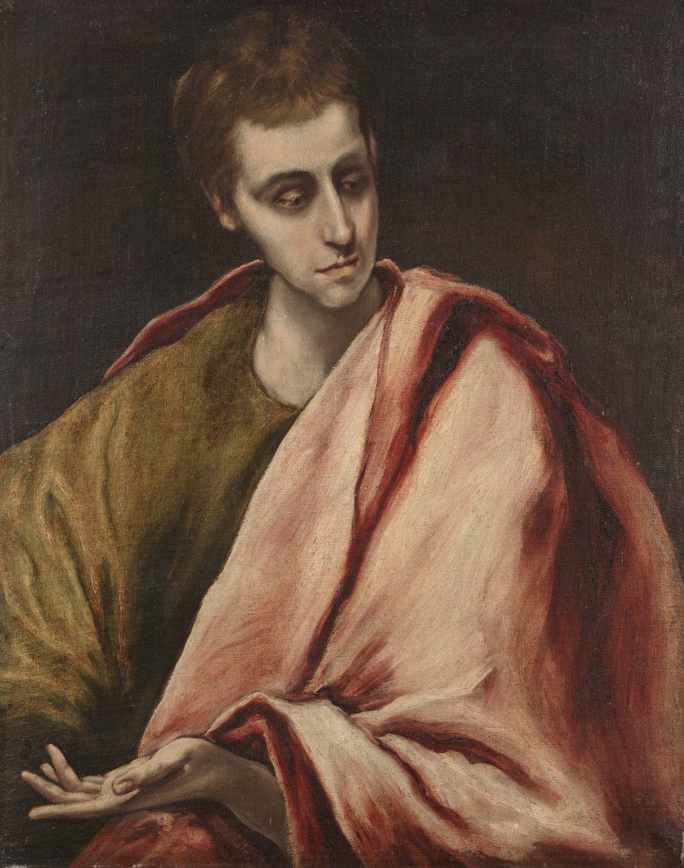 Szent János alkotó: El Domenico (after) Greco