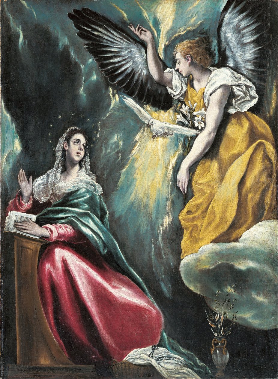 Annunciation alkotó: El Greco