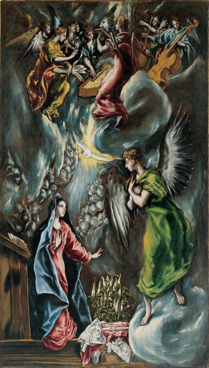 Annunciation alkotó: El Greco