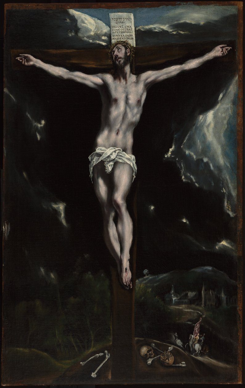 Krisztus a kereszten alkotó: El Greco