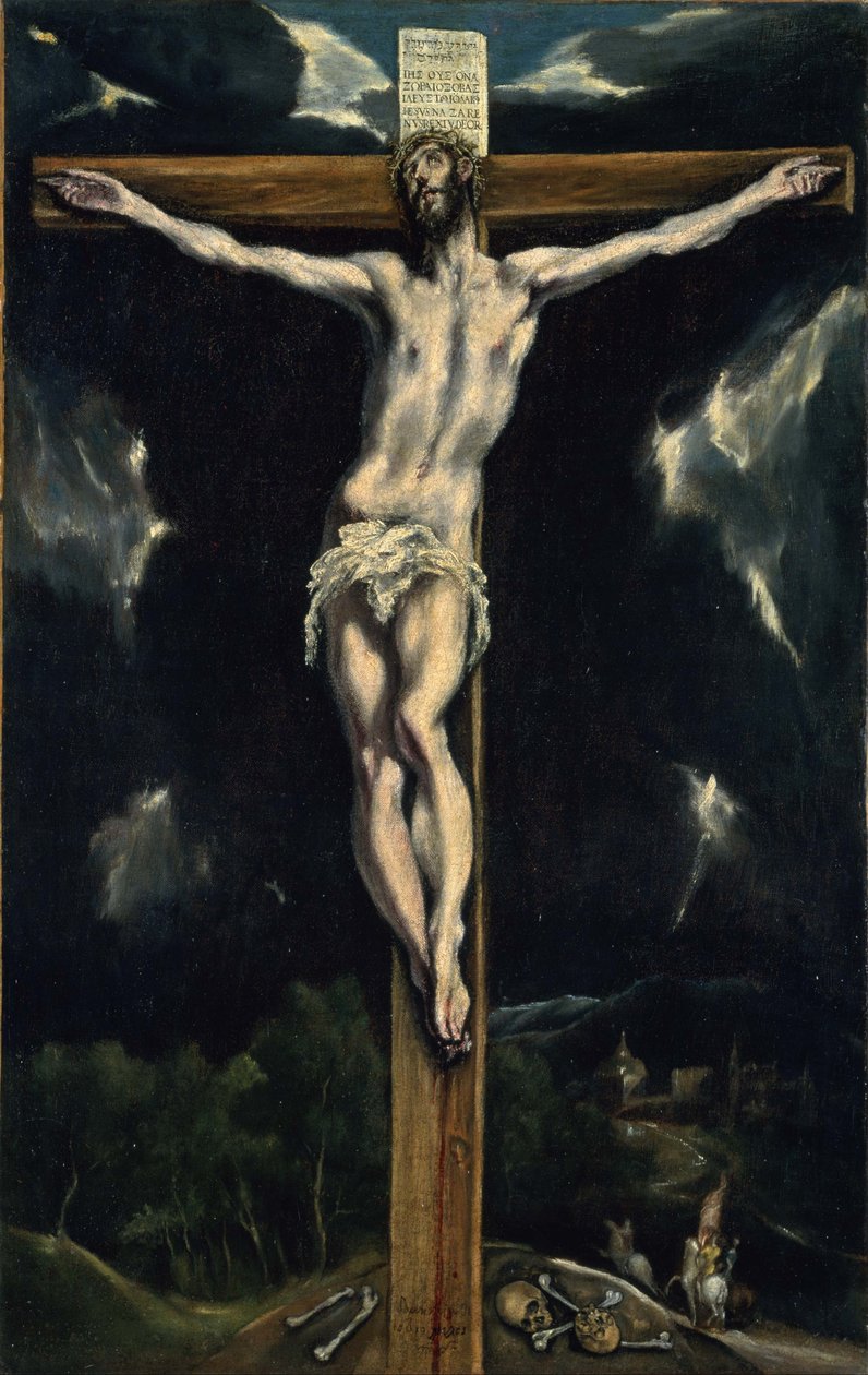 Krisztus a kereszten alkotó: El Greco