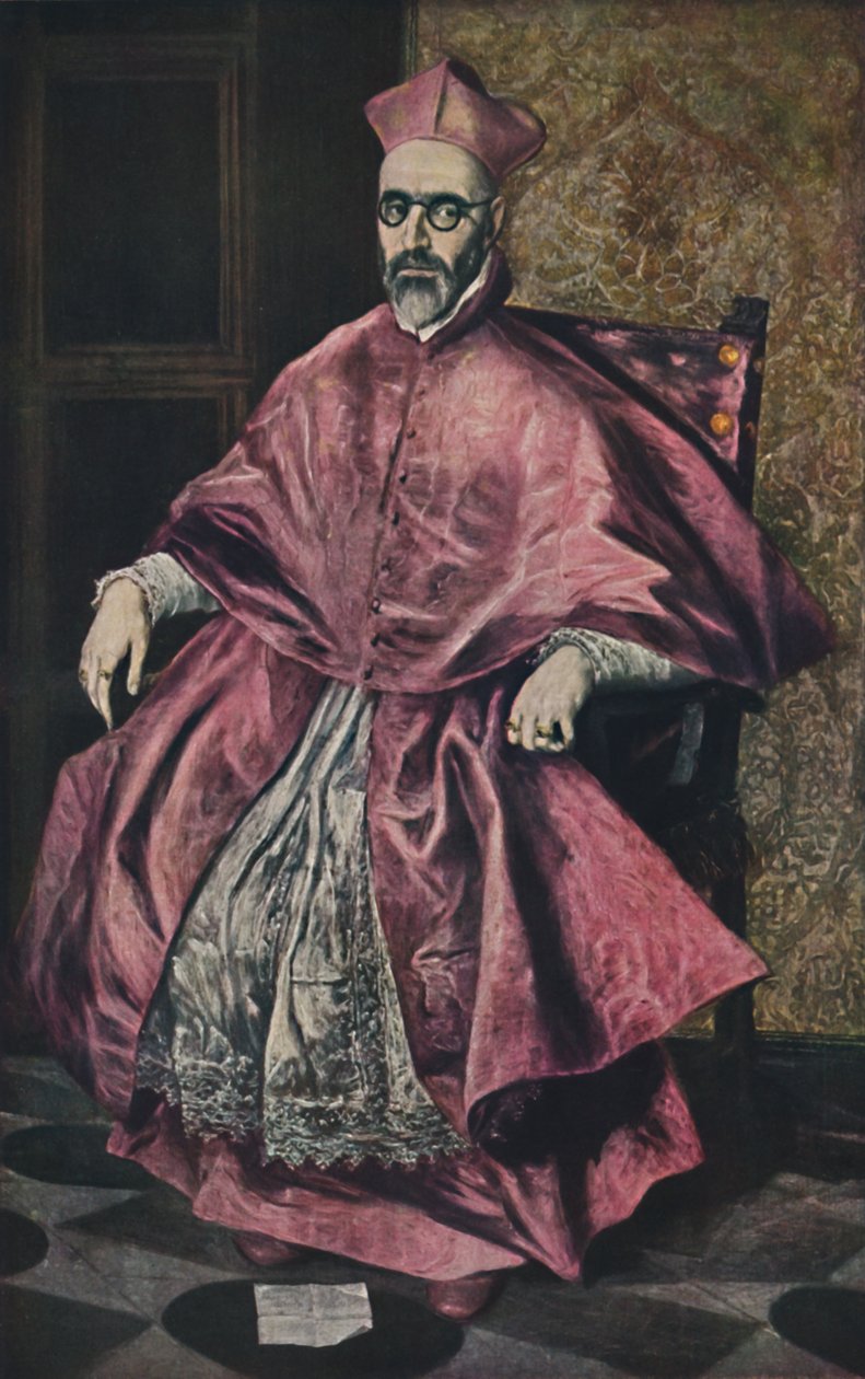 Don Fernando Nino De Guevara, Nino de Guevara bíboros portréja, 1598, 1938 alkotó: El Greco