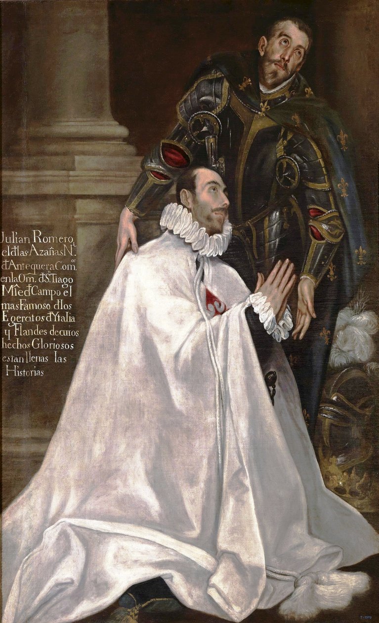 Julián Romero de las Azanas és védőszentje, Szent Julianus alkotó: El Greco