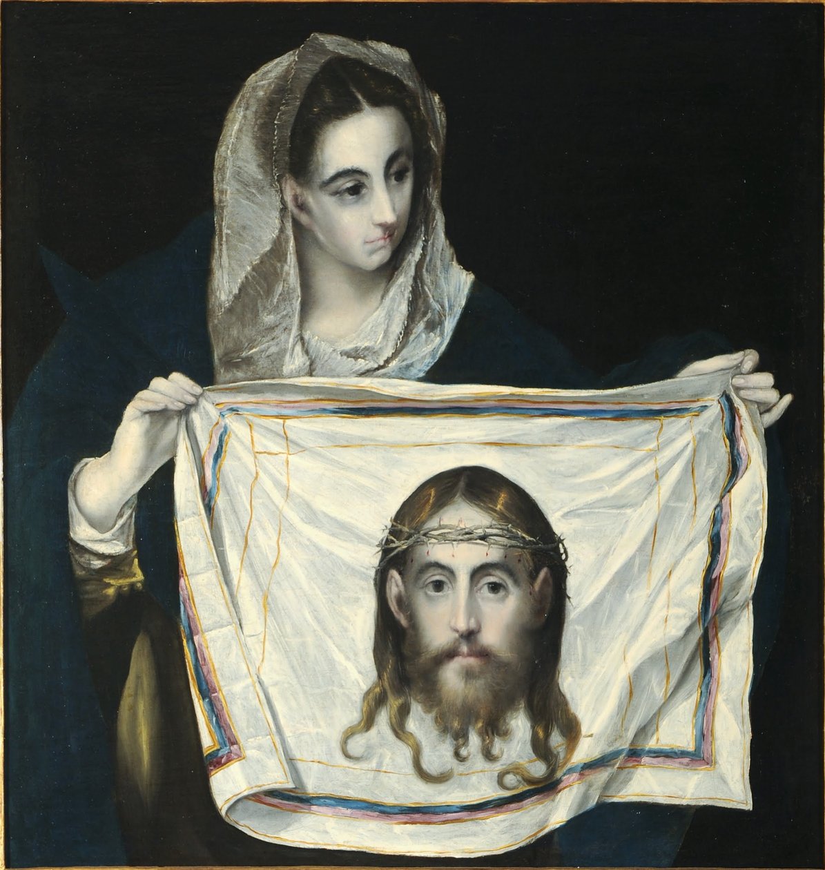 Veronika a Szent Arccal alkotó: El Greco