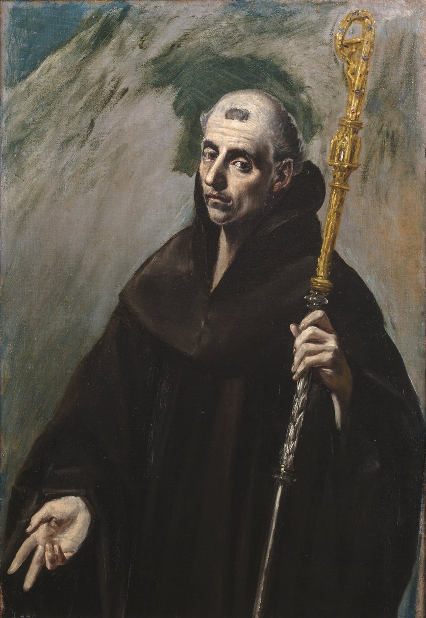 Nursiai Szent Benedek, 1577-1579 alkotó: El Greco