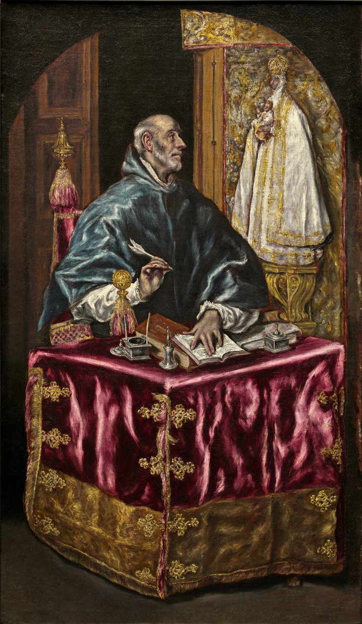 Szent Ildefonso alkotó: El Greco