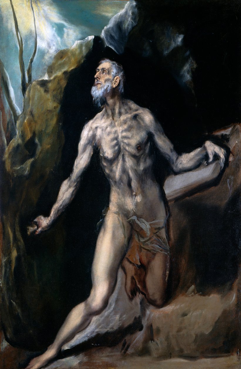 Szent Jeromos alkotó: El Greco