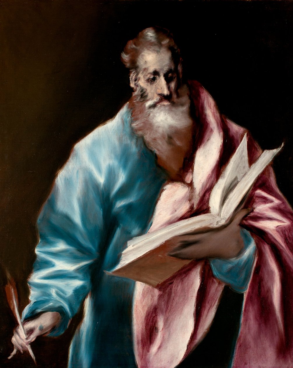 Szent Máté evangélista alkotó: El Greco
