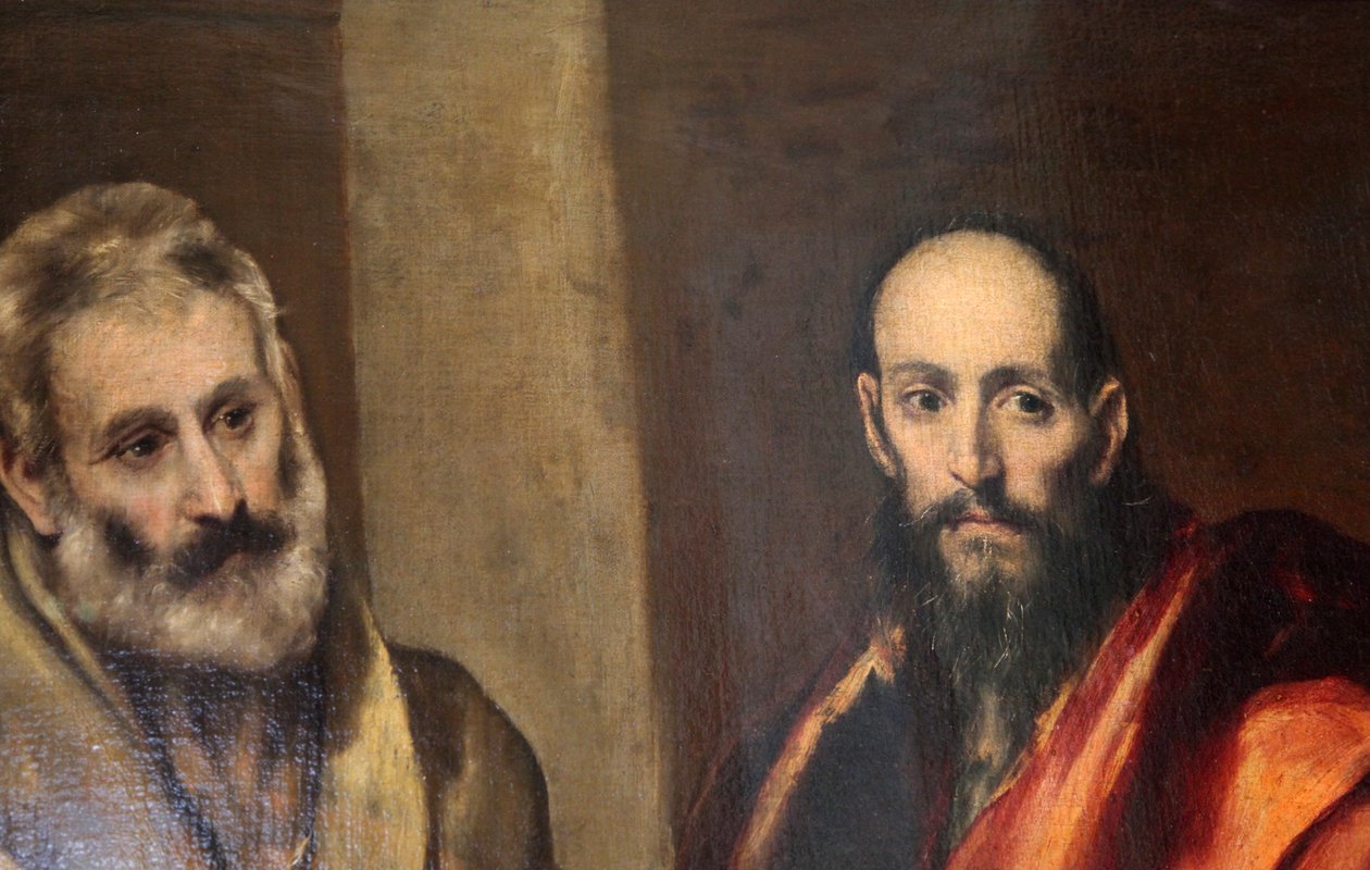„Szent Péter és Pál”, c1587-c1592 alkotó: El Greco