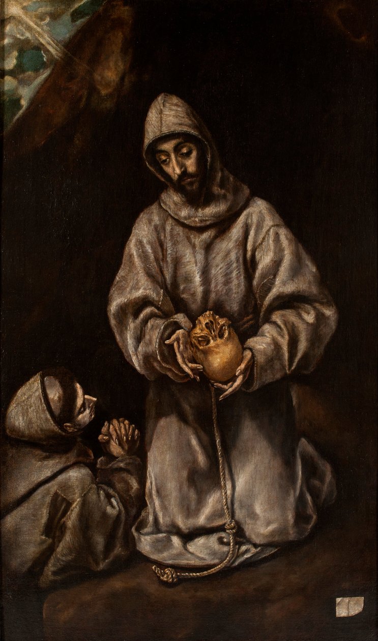 Szent Ferenc és Rufus testvér alkotó: El Greco