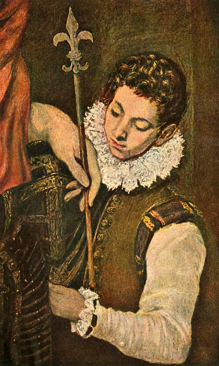 Francia Szent Lajos vagy Kasztíliai Szent Ferdinánd, 1586-1590, 1938 alkotó: El Greco
