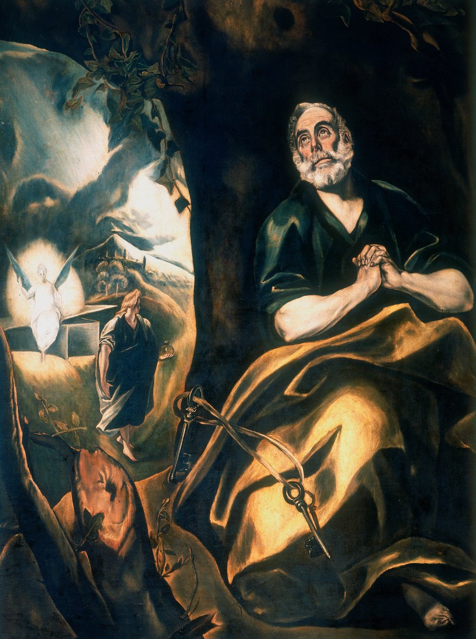 Szent Péter könnyei, 1561-1614 alkotó: El Greco