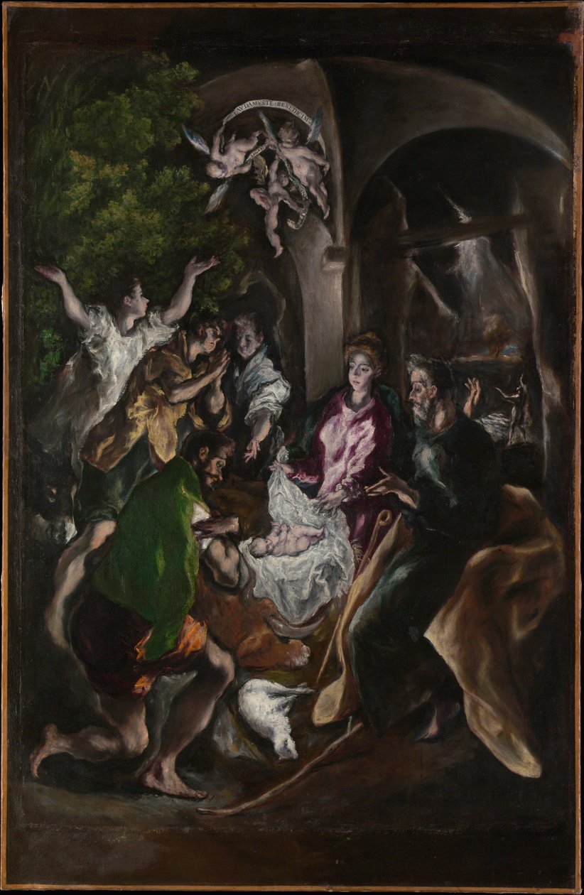 A Pásztorok imádása, 1605-10 alkotó: El Greco