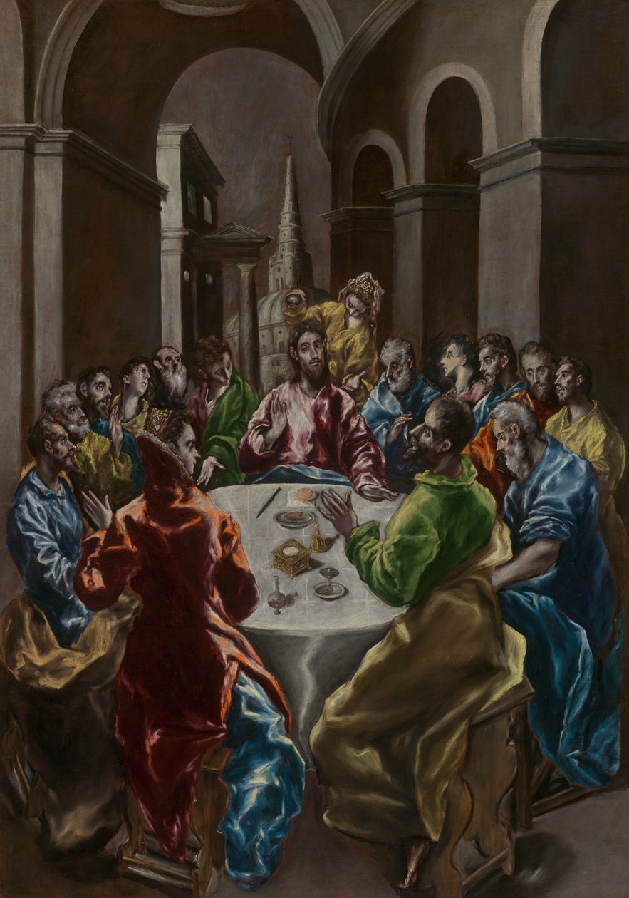Az ünnep Simon házában, 160814. alkotó: El Greco