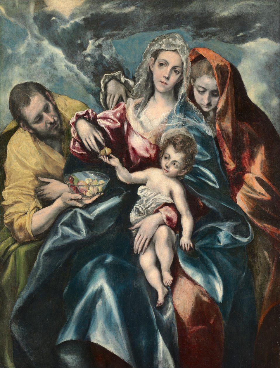 A Szent Család Mária Magdolnával, c. 1590-1595. alkotó: El Greco