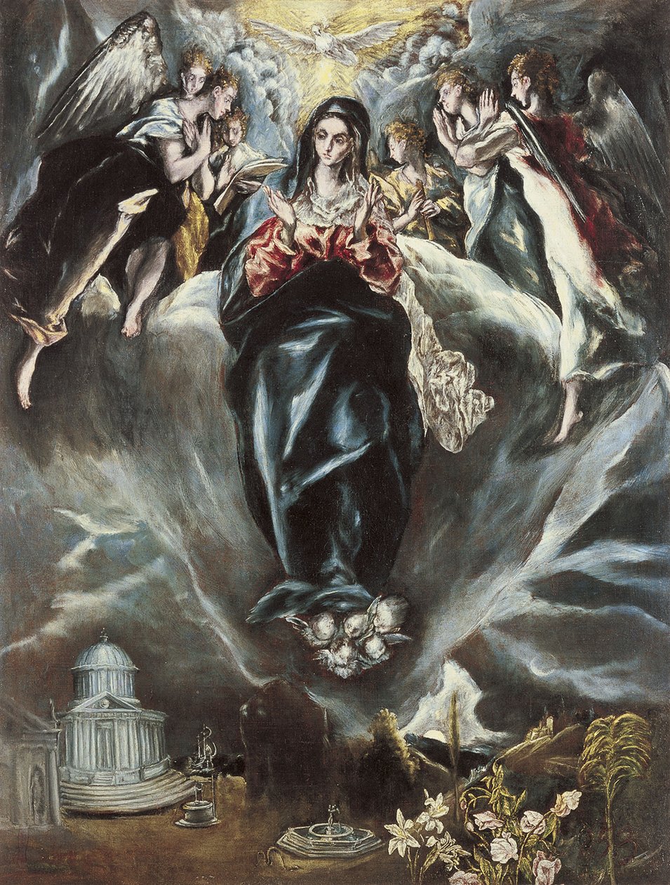 A Szeplőtelen Fogantatás, kb. 1608-1614 alkotó: El Greco