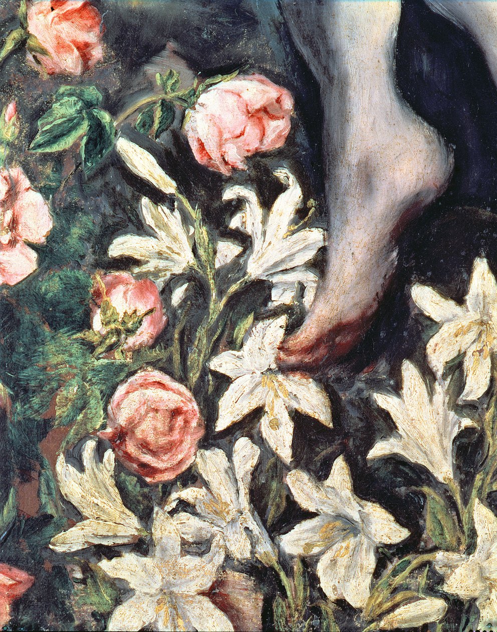 Virágok Szeplőtelen Fogantatása 1607-13 olaj, vászon lásd 90015 alkotó: El Greco
