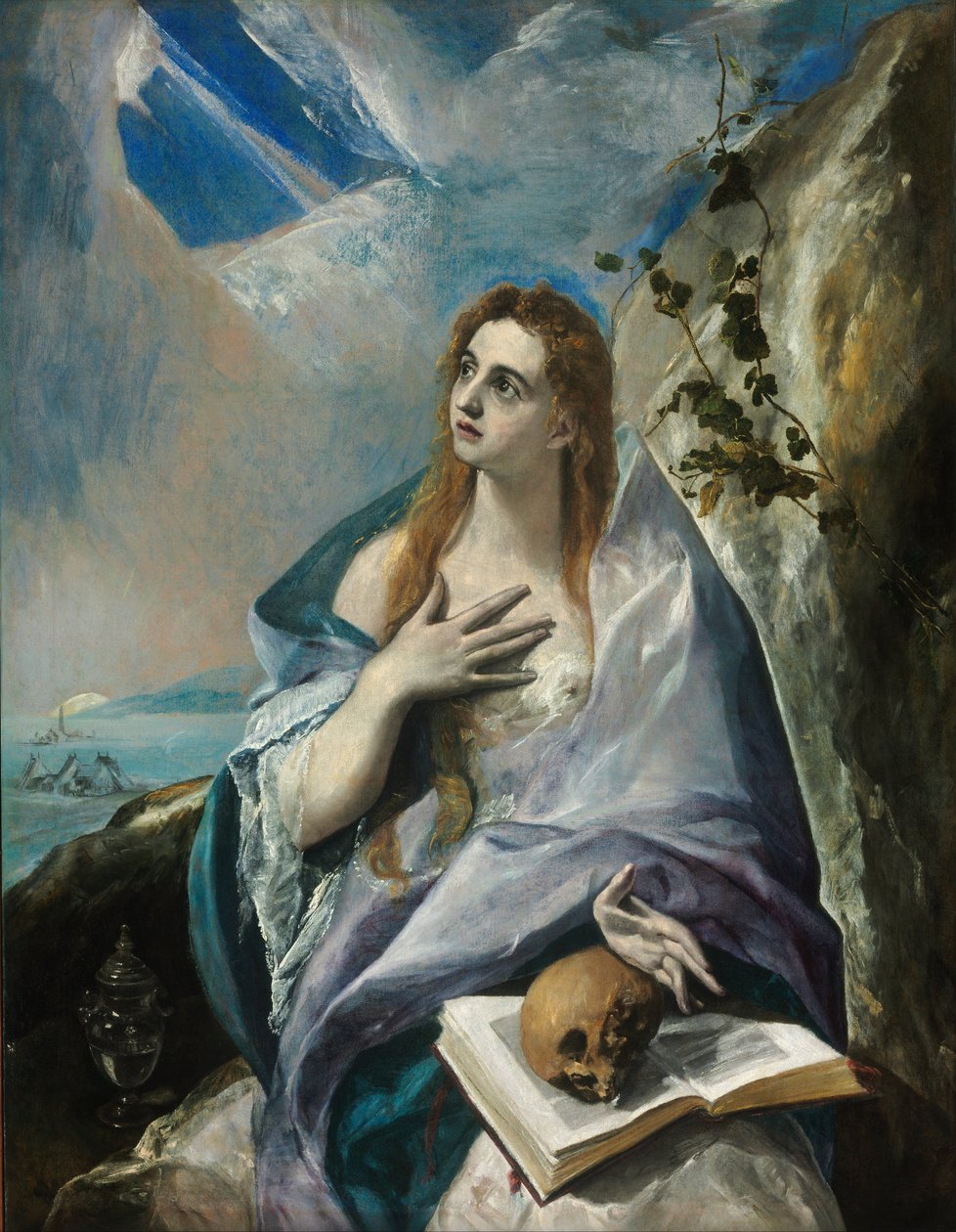 A bűnbánó Mária Magdolna alkotó: El Greco