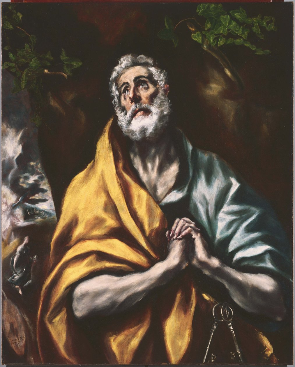 A bűnbánó Szent Péter alkotó: El Greco