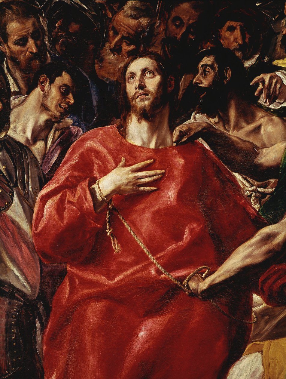 Krisztus megrontása Domenikos Theotokopoulos részletfestménye, a görögség néven ismert alkotó: El Greco