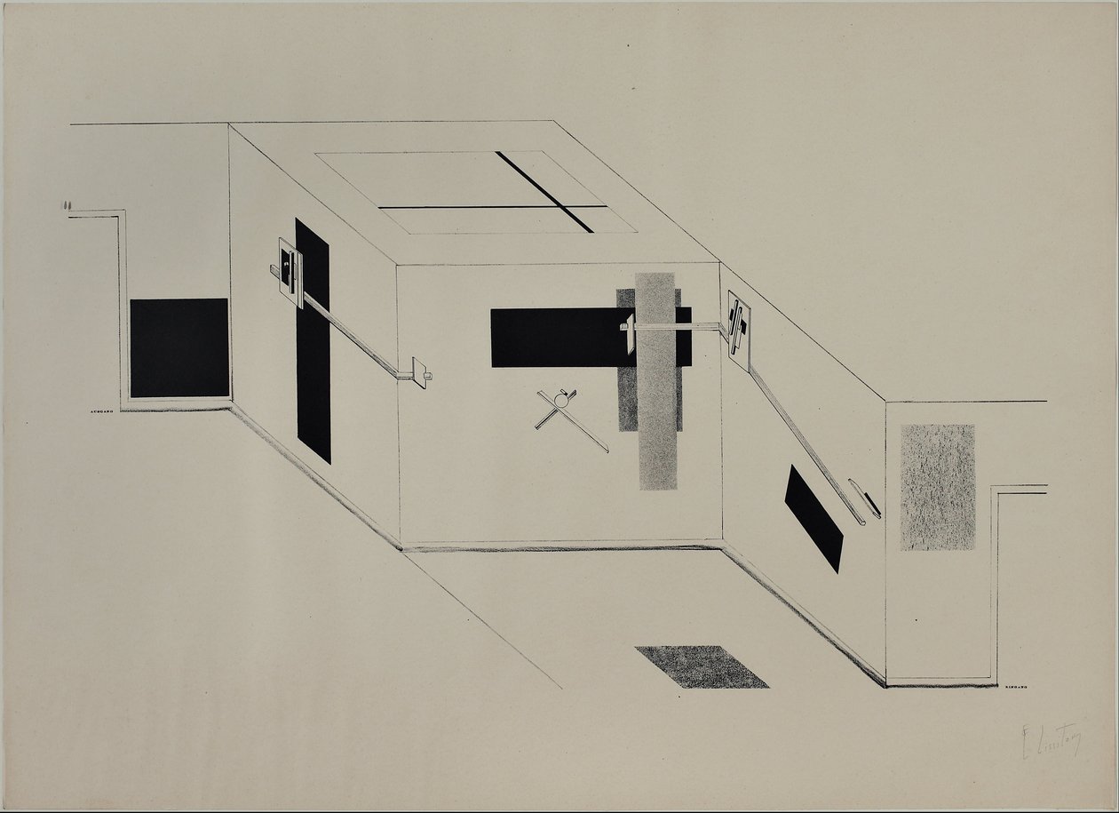 Kestnermappe Proun, Rob. Levnis és Chapman GmbH Hannover -6 alkotó: Eliezer Markowich Lissitzky