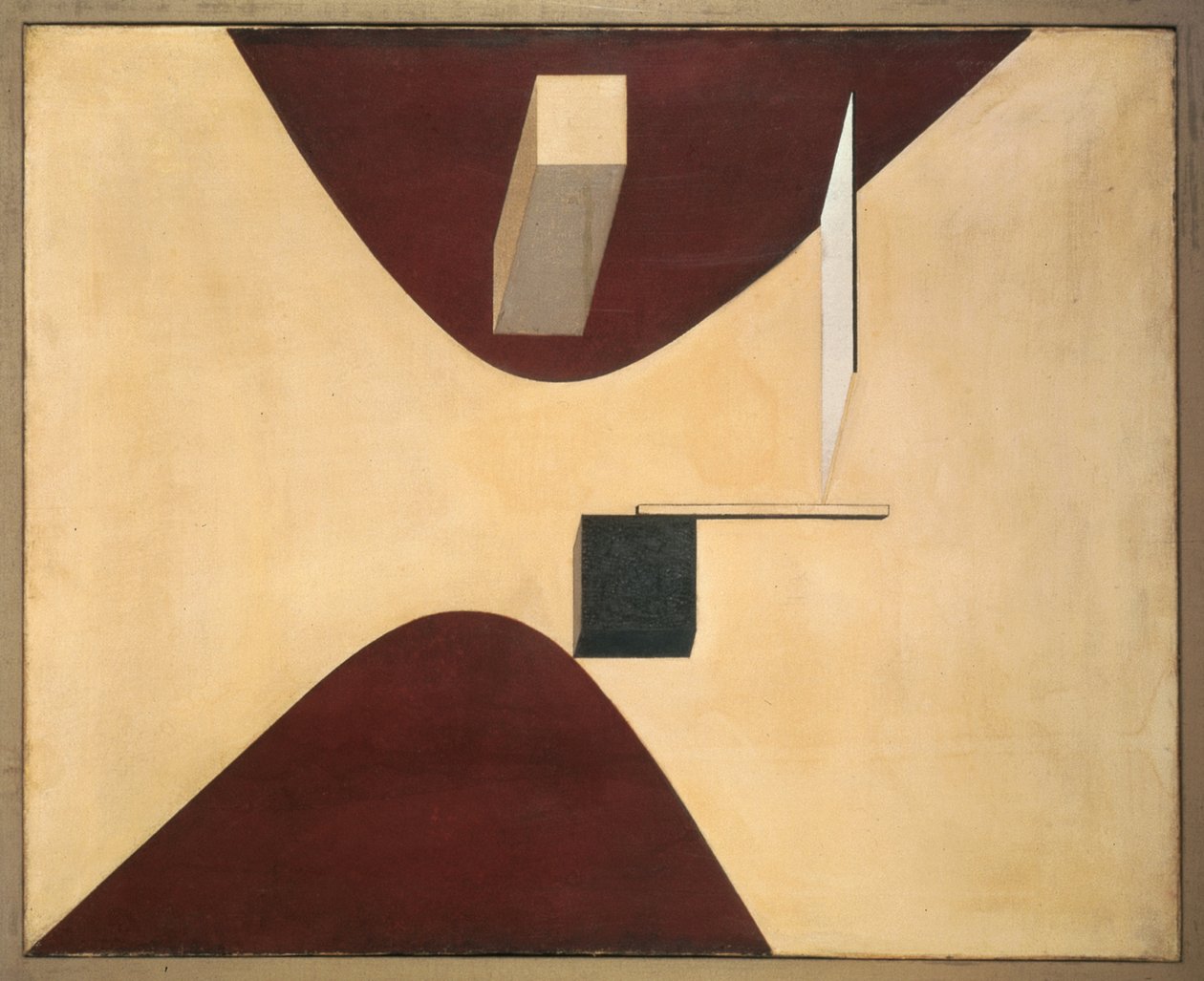 Proun P23, sz. 6 alkotó: Eliezer Markowich Lissitzky