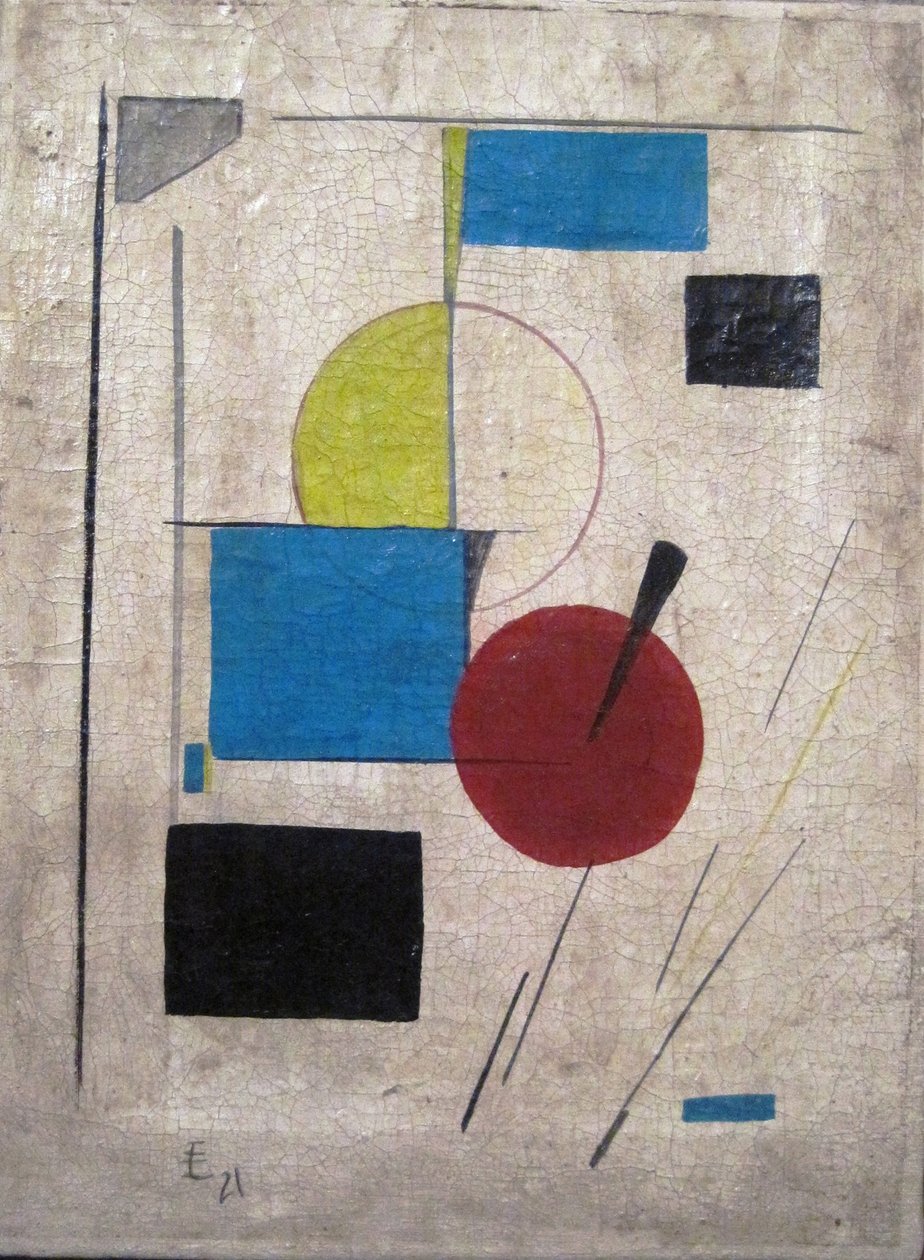 Szuprematista kompozíció, 1921 alkotó: Eliezer Markowich Lissitzky