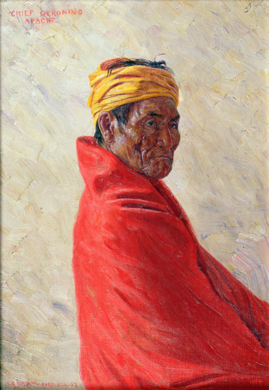 Geronimo főnök alkotó: Elbridge Ayer Burbank