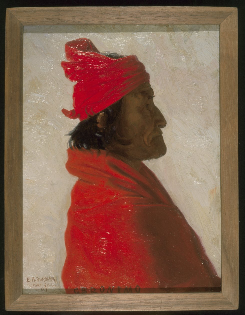 Geronimo (olaj, vászon) alkotó: Elbridge Ayer Burbank