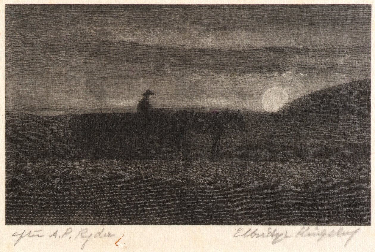 Hazafelé haladva alkotó: Elbridge Kingsley