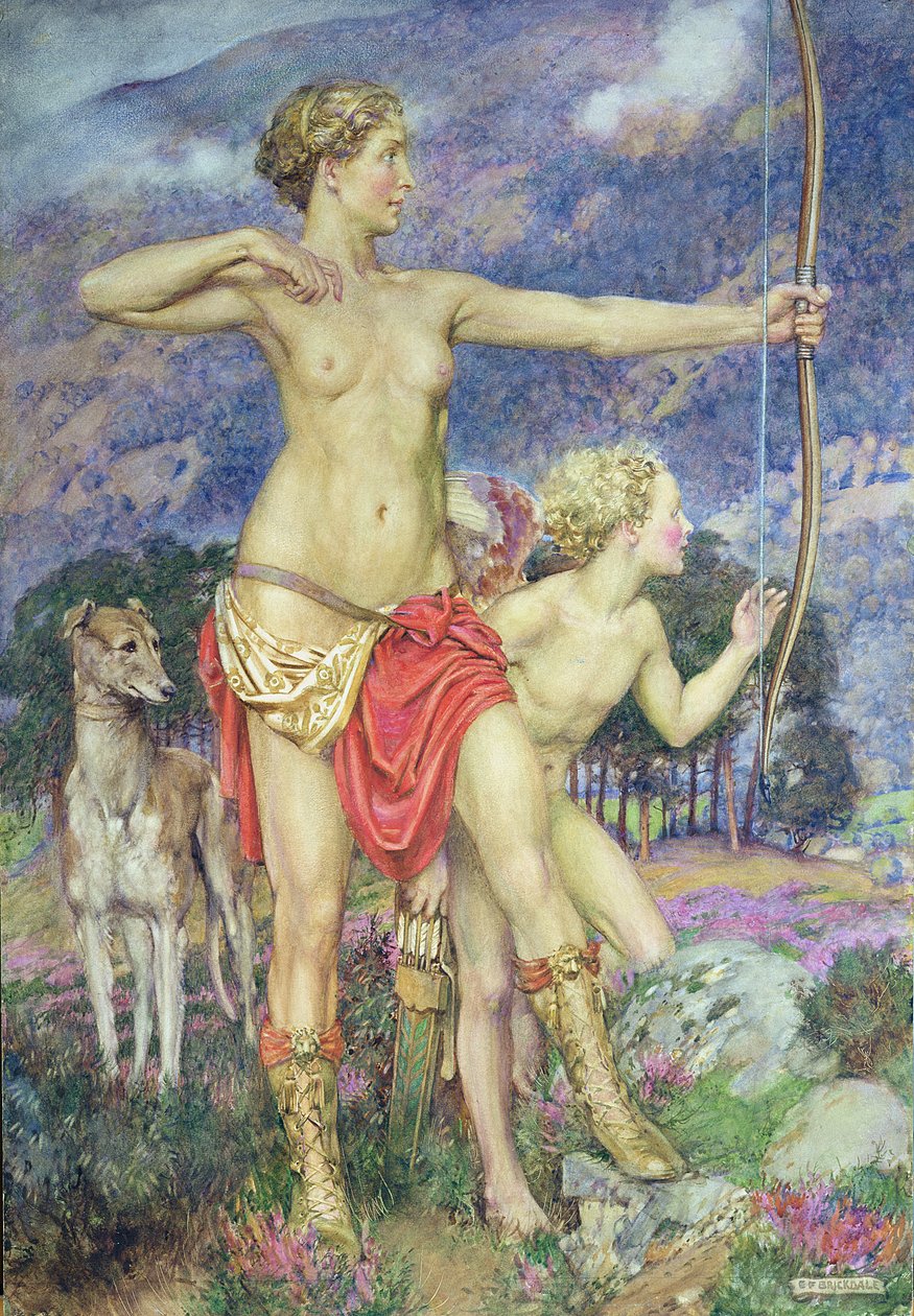 A nyíl (akvarell papíron) alkotó: Eleanor Fortescue Brickdale
