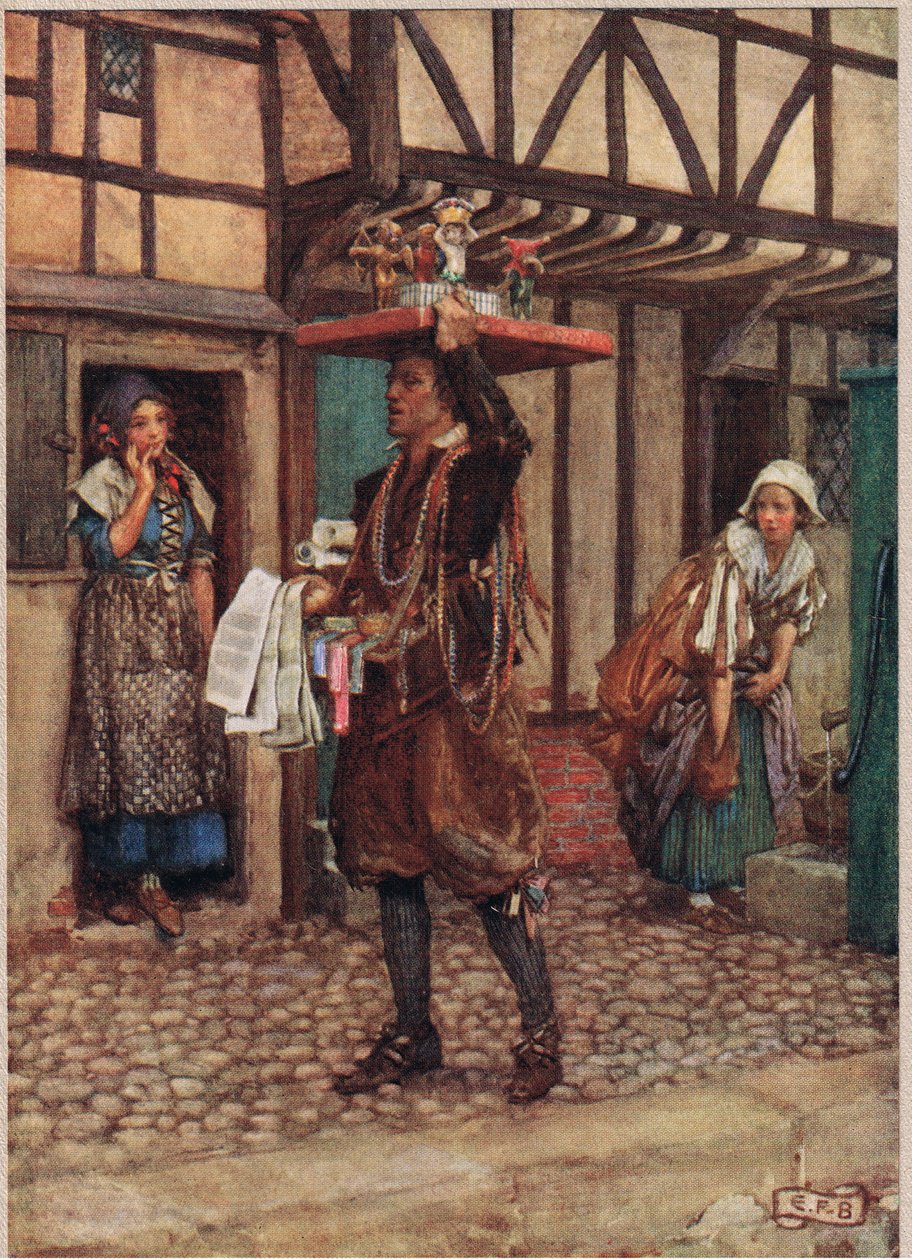 The Pedlar, illusztráció a 