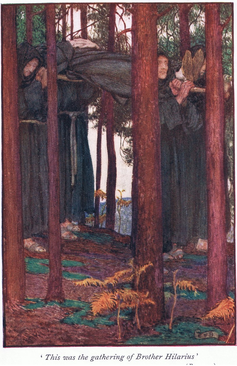 Ez volt Hilarius testvér összejövetele alkotó: Eleanor Fortescue Brickdale