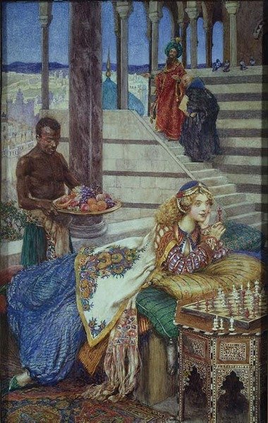 Fair Enid alkotó: Eleanor Fortescue Brickdale