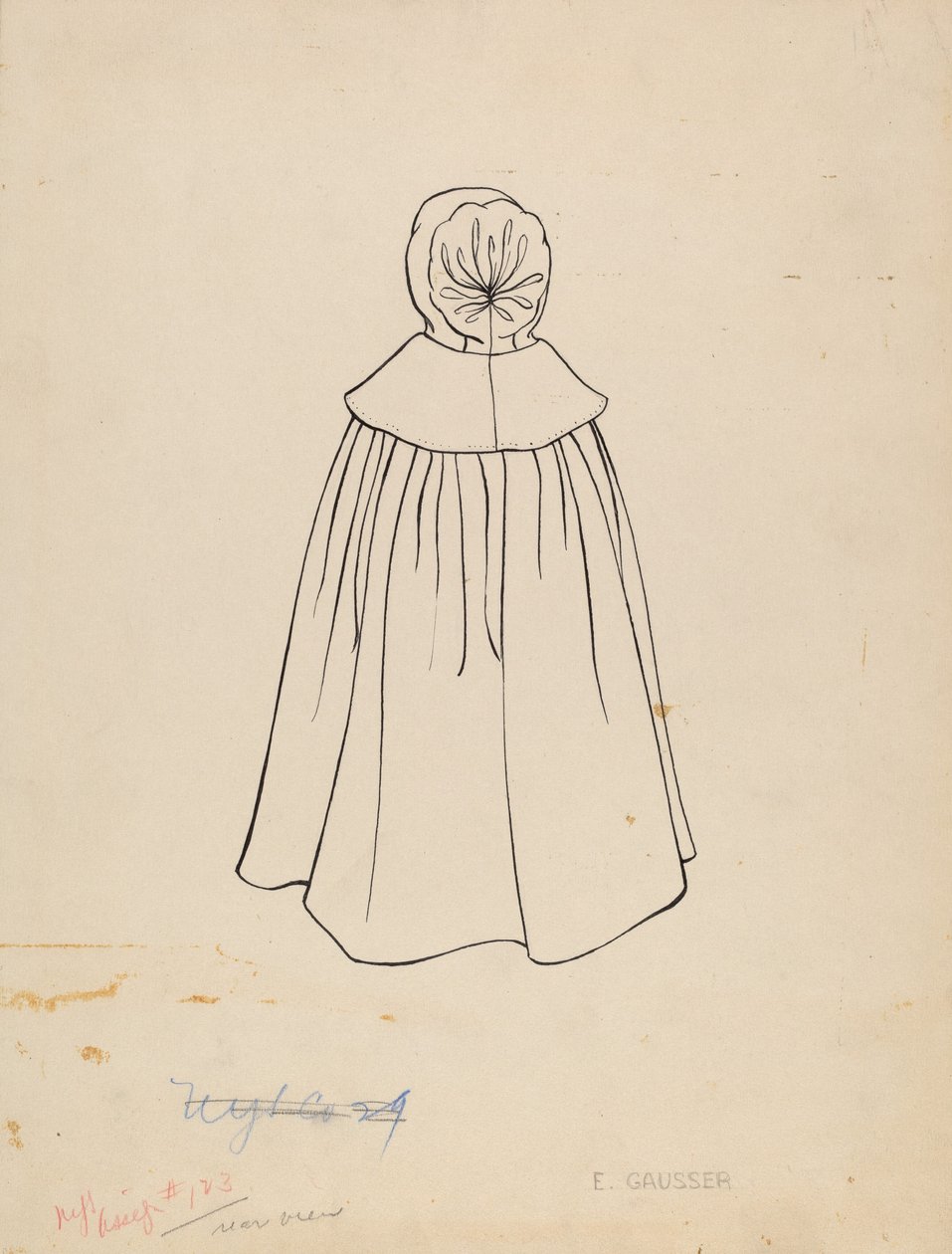 Köpeny alkotó: Eleanor Gausser