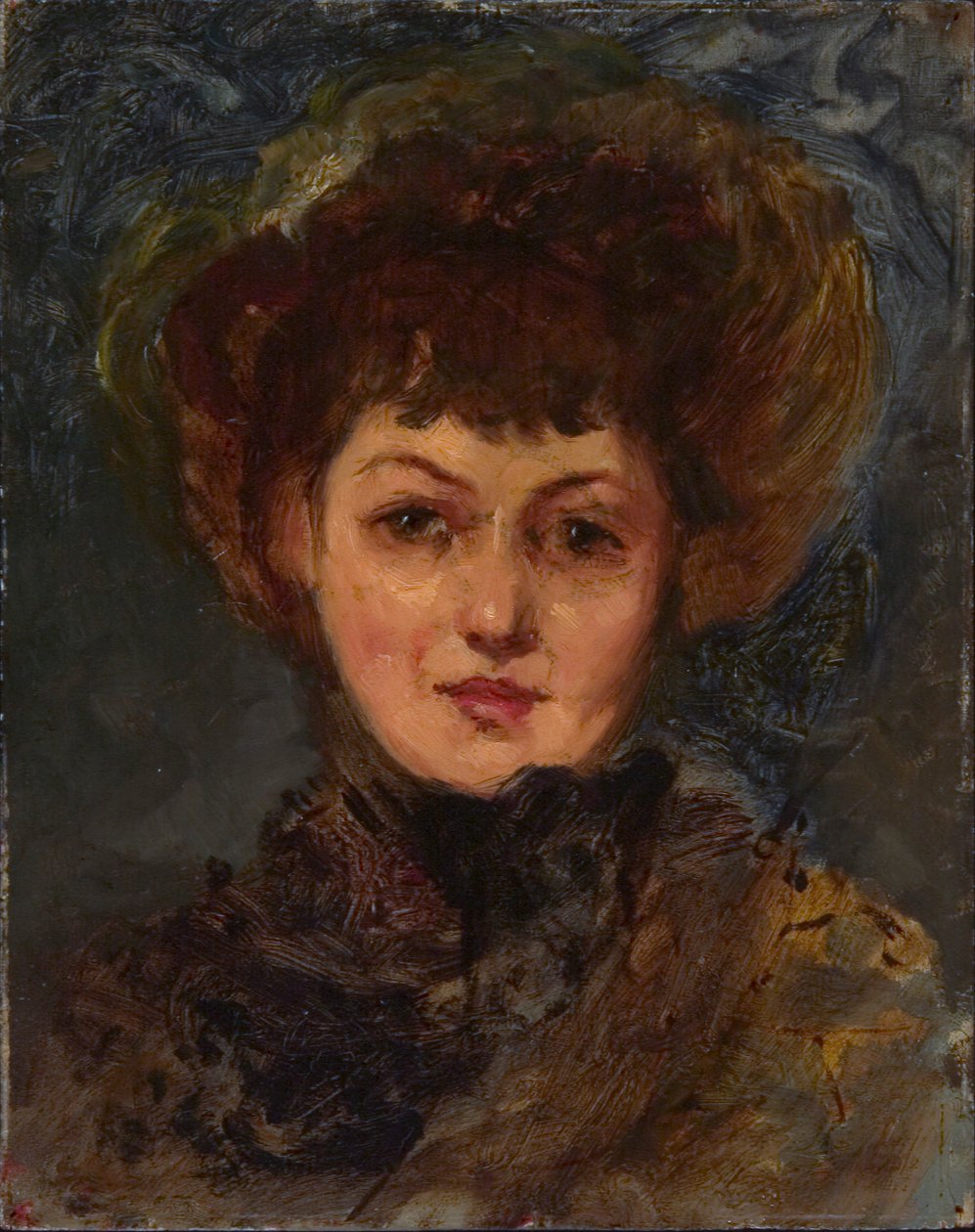 John Gellatly asszony portréja alkotó: Eleanor Greatorex