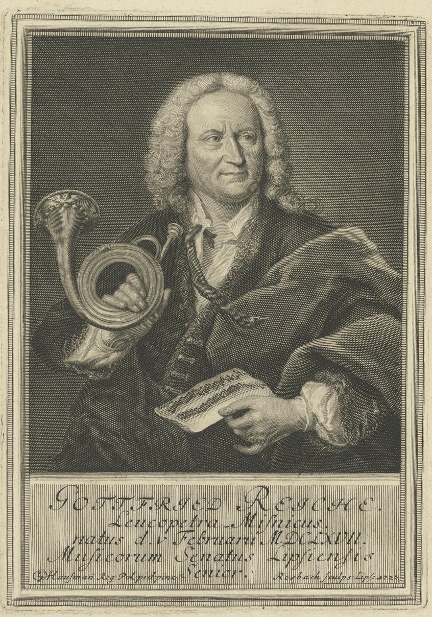 Gottfried Reiche alkotó: Elias Gottleib Haussmann