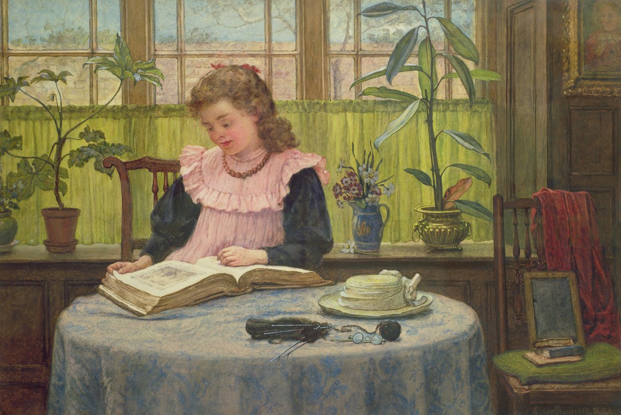Olvasás alkotó: Elias Mollineaux Bancroft